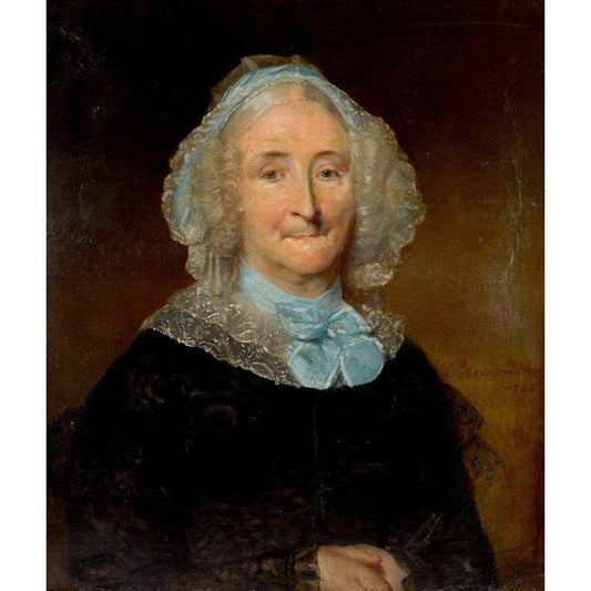 Denis Hennon-Dubois – Portrait of an Elderly Woman - 1846