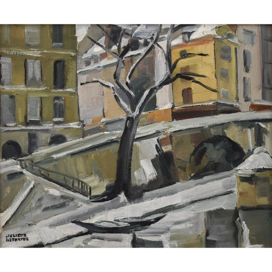 Juliette Deshayes - Paris Quays in Winter