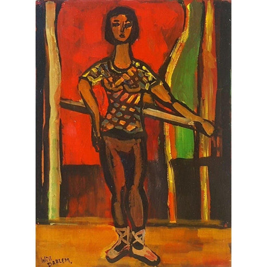 Will Dahlem Dancer in Training - Circa 1950