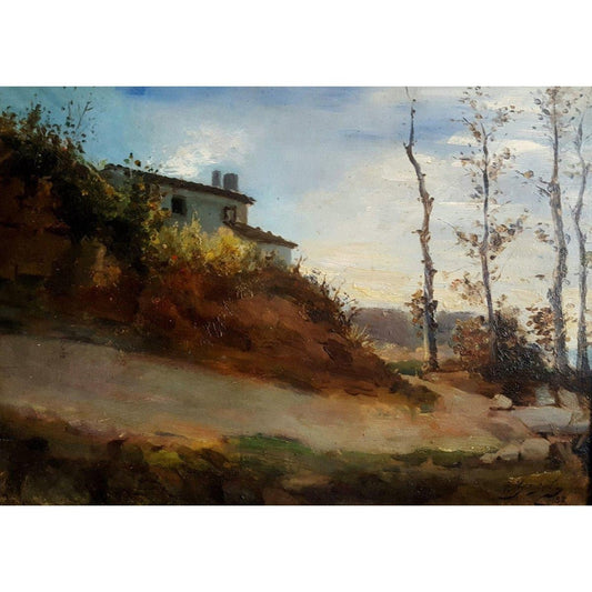 F. H. González - Autumn Landscape - 1887 - Winckelmann Gallery