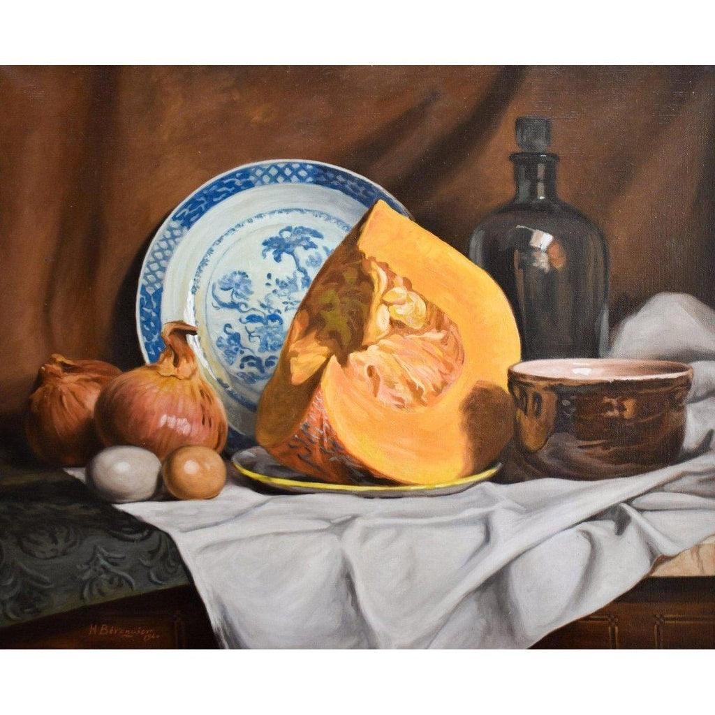 Henri Bérengier - Still Life with Squash - 1940 - Winckelmann Gallery