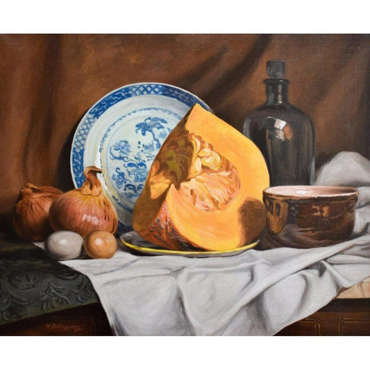 Henri Bérengier - Still Life with Squash - 1940 - Winckelmann Gallery