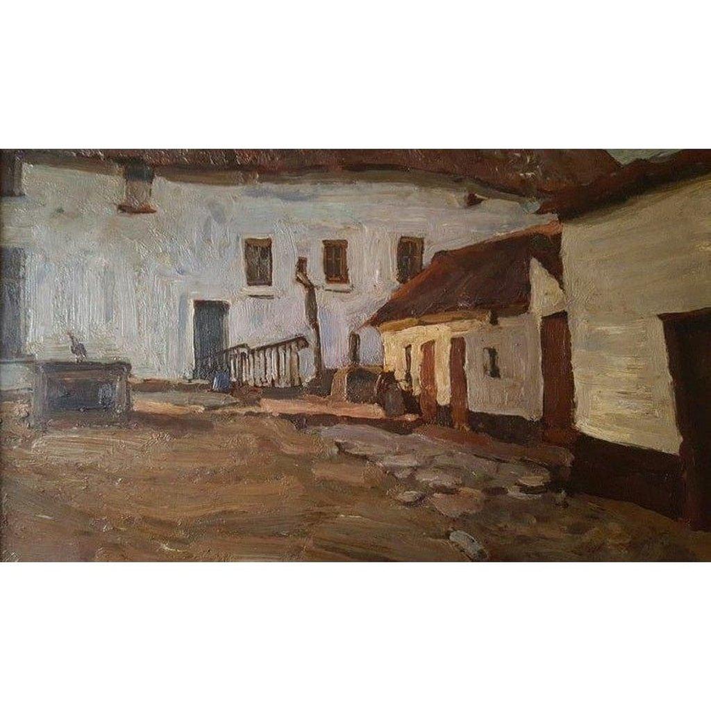 Jean Ransy - The Farmyard - Circa 1930 - Winckelmann Gallery