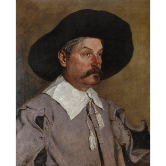 Josef Plank - Portrait of a Peasant - Circa 1890 - Winckelmann Gallery