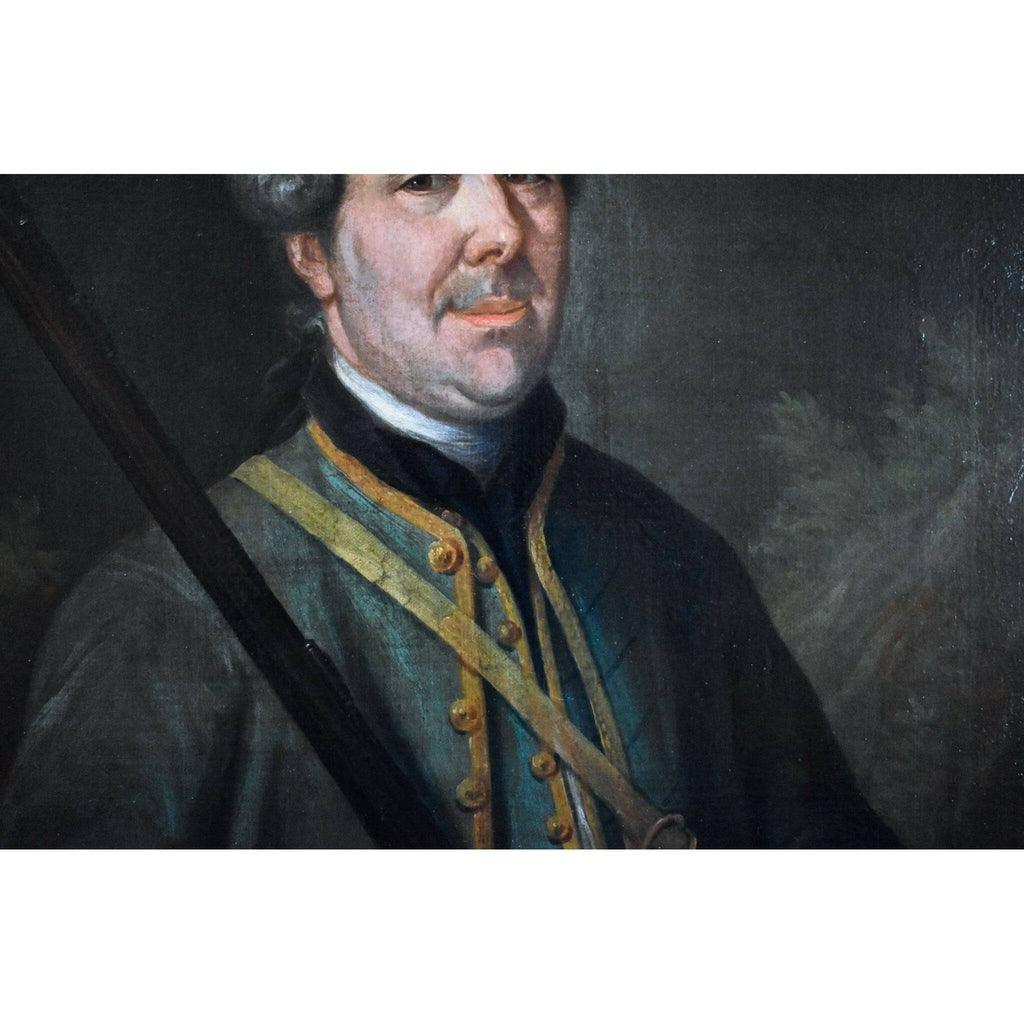 Georges de Roose oil painting portrait of a hunter Winckelmann Gallery