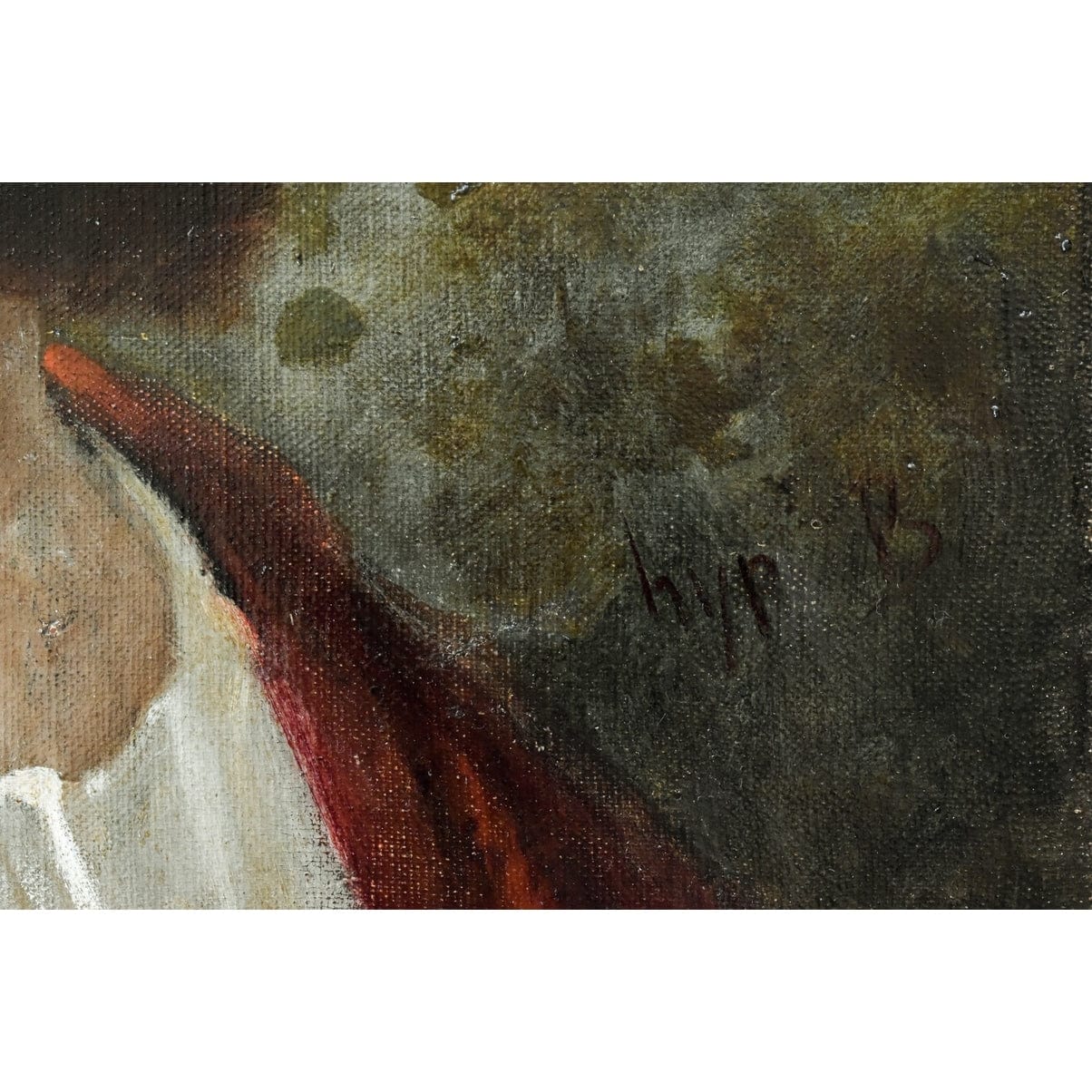 1865 oil painting of a bearded man in medieval attire by Hippolyte Bellangé, signed antique French portrait artwork