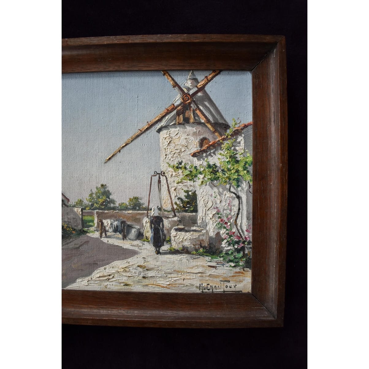 Max Chailloux - Rural Windmill Scene