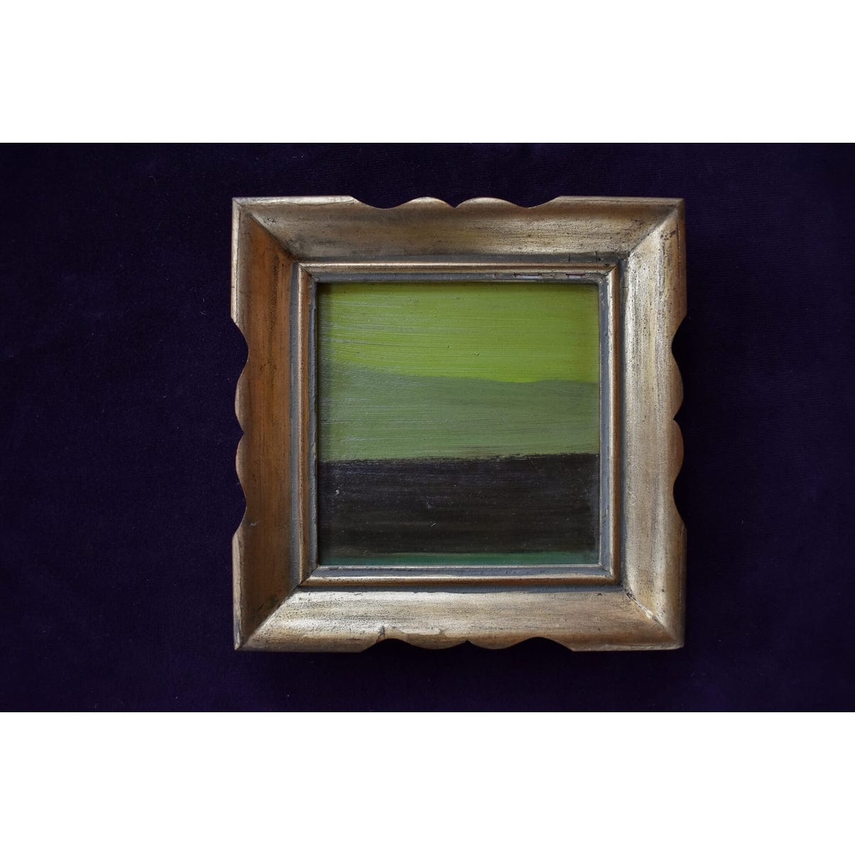 Original set five oil painting landscapes by Spanish artist Pep Camps for sale at Winckelmann Gallery