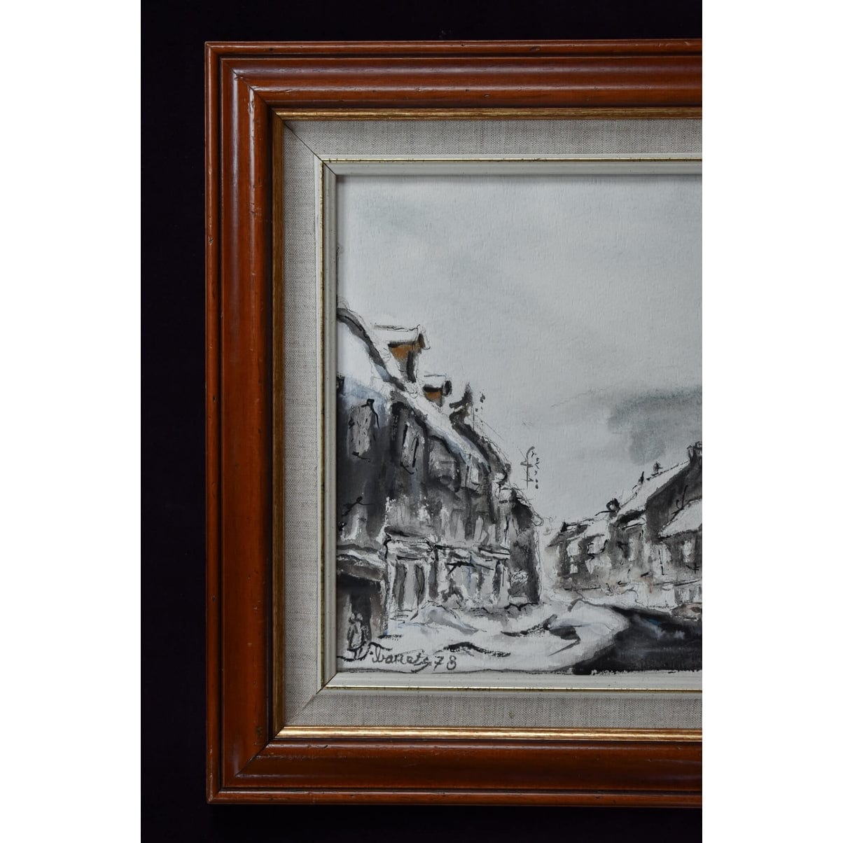 Robert Ibanez – Winter Street Scene