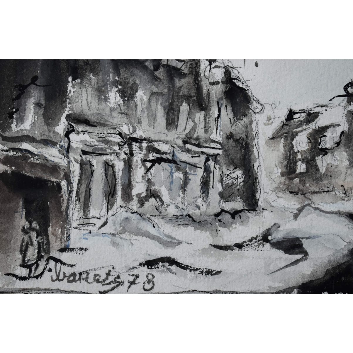 Robert Ibanez – Winter Street Scene