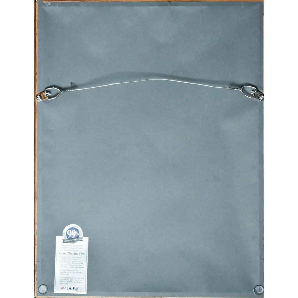 Verso back of Vincenzio Vangelisti 1780 engraving showing paper