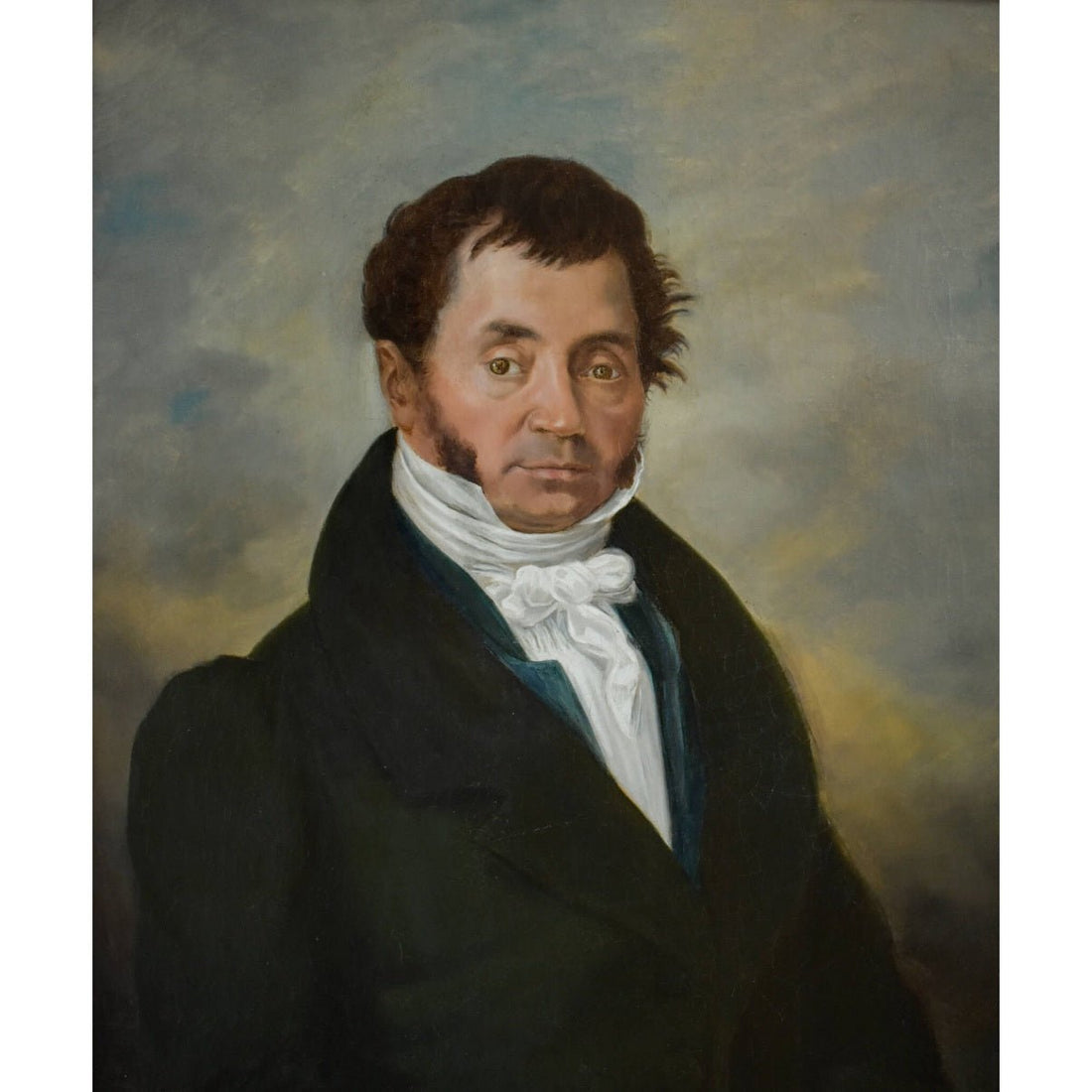 French School 19th Century - Portrait Of An Elegant Man