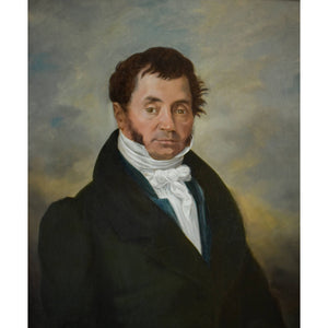 French School 19th Century - Portrait Of An Elegant Man