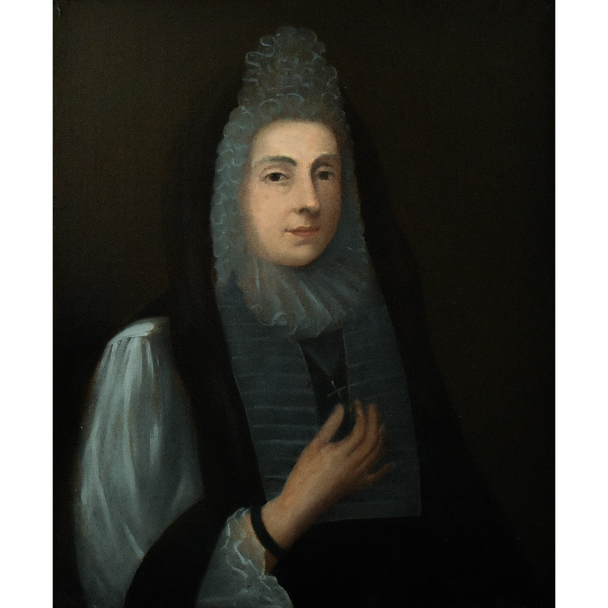 Portrait Of A Woman - 17th Century French School - Winckelmann Gallery