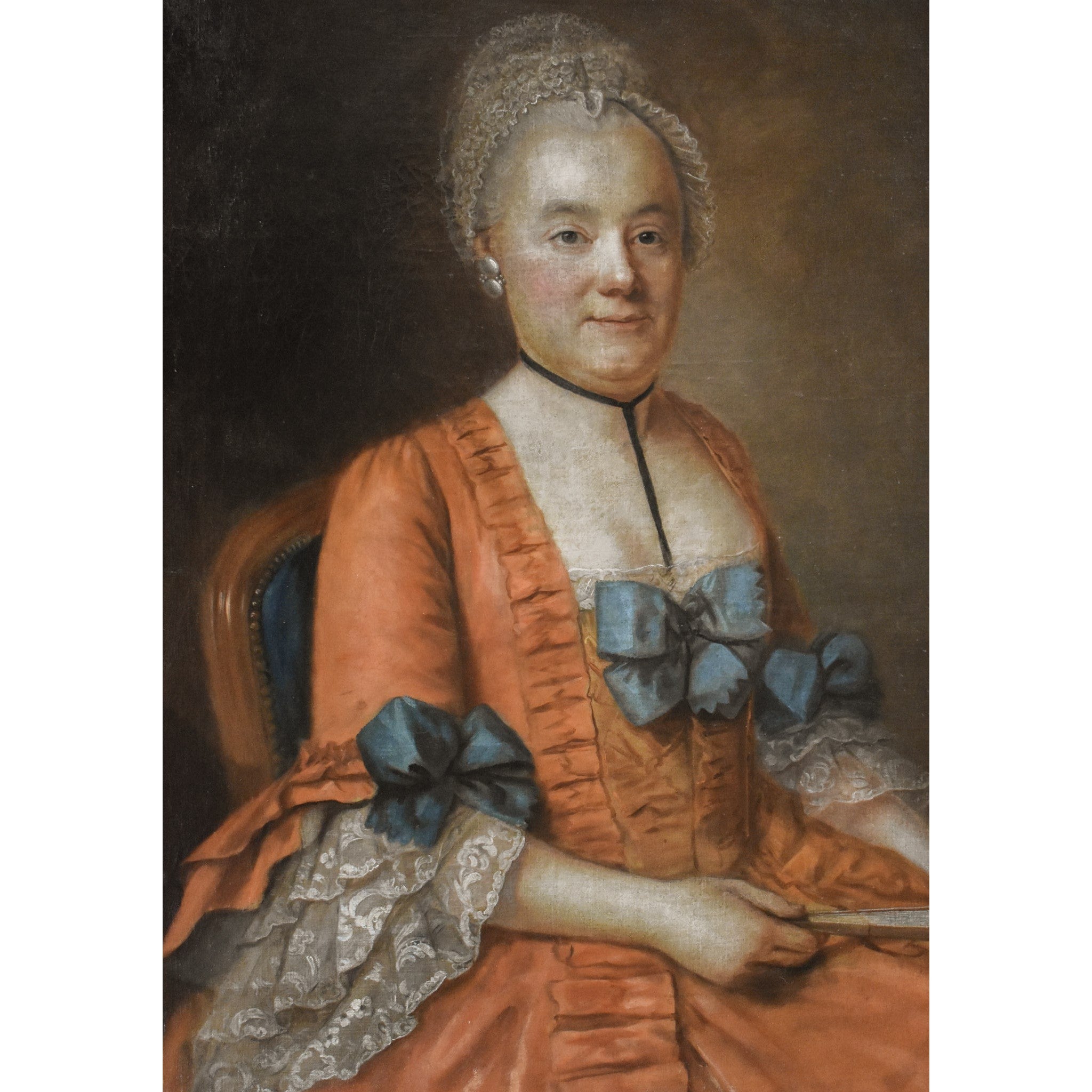 Portrait of a Woman - 18th Century French School - Winckelmann Gallery