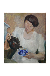 Arne Kilsby - Woman Pouring A Cup Of Tea