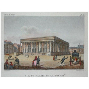 Civeton and Couché fils French Stock Exchange - Circa 1825