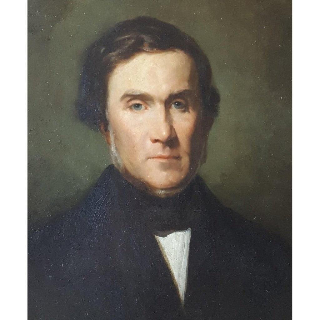 Félix Cottavoz Portrait of a Gentleman – 1856