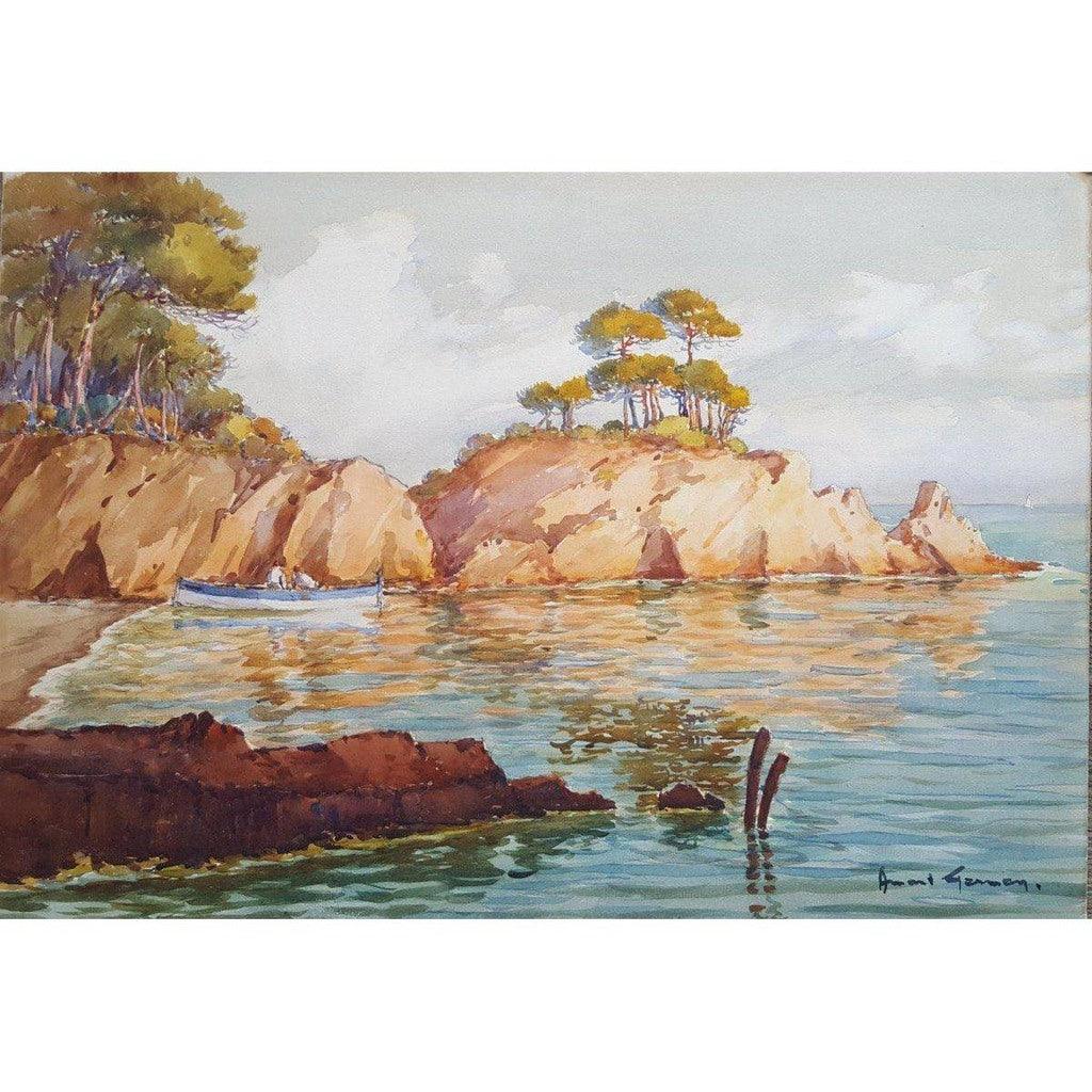 French School - Coastal Landscape