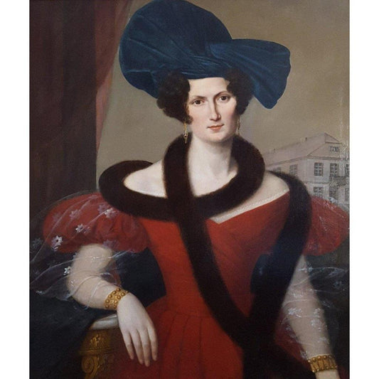 German School Portrait of a Young Woman - Circa 1830
