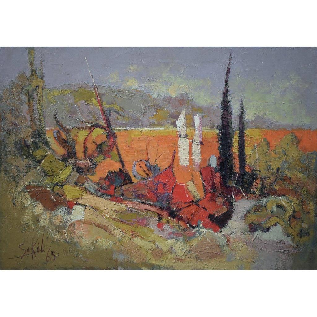 Jacques Sokol - Sunset Coastal Landscape