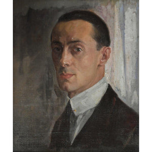 Justino Gil Bergasa - Portrait of René Halphen