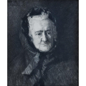 Léon Ostrowski – Portrait of Louise Ackermann