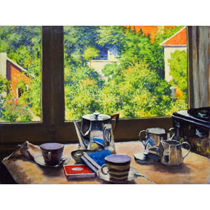 Marguerite Lorentz - Still Life with Coffee Set