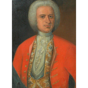 Nobleman in a Red Dress Coat - Circa 1765