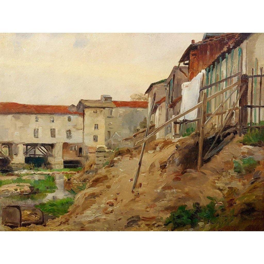Paul Léon Schmitt - Farm Landscape