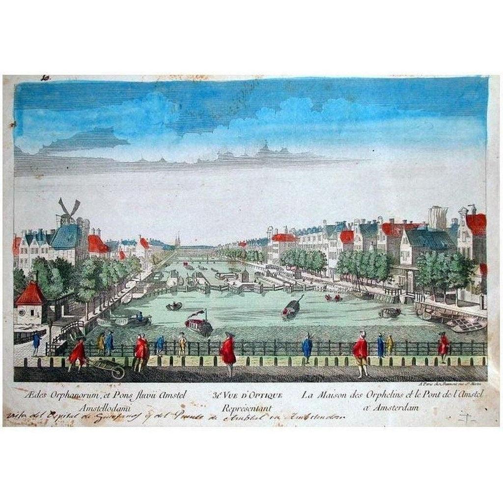 Perspective View of Amsterdam - 1760