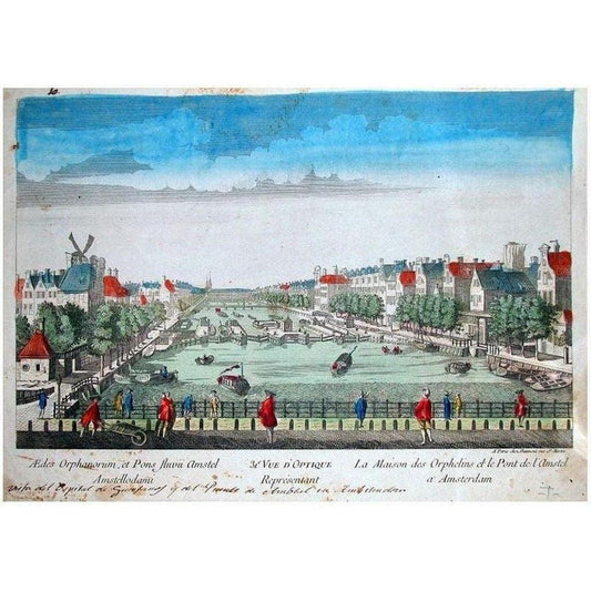Perspective View of Amsterdam - 1760
