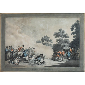 Thomas Rowlandson - A Field Day At Hyde Park