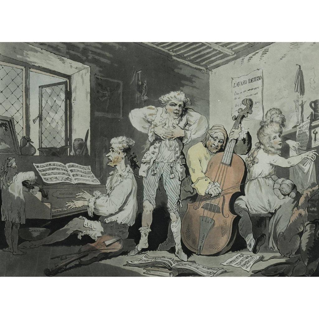 Thomas Rowlandson - An Italian Family