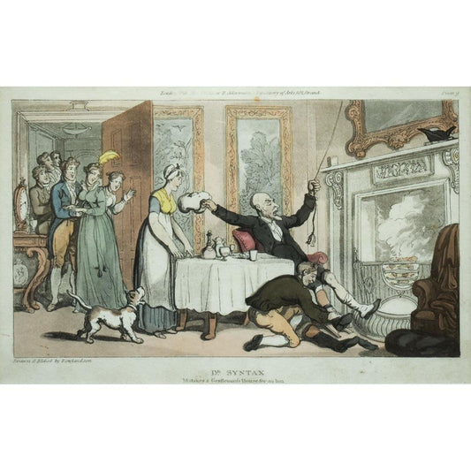 Thomas Rowlandson – Dr. Syntax Mistakes a Gentleman’s House for an Inn