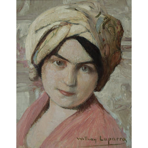 William Laparra – Young Woman with Turban