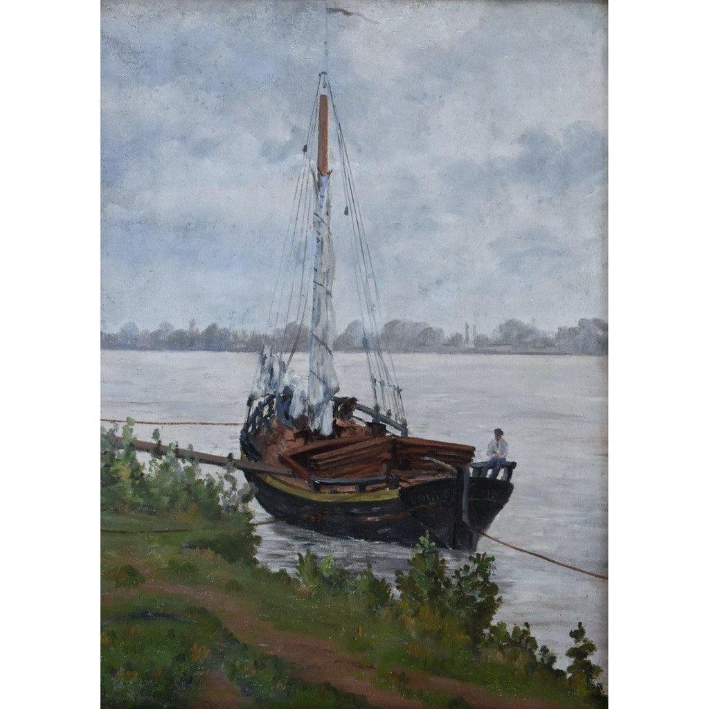 Zénon Uzac – Boat on the River