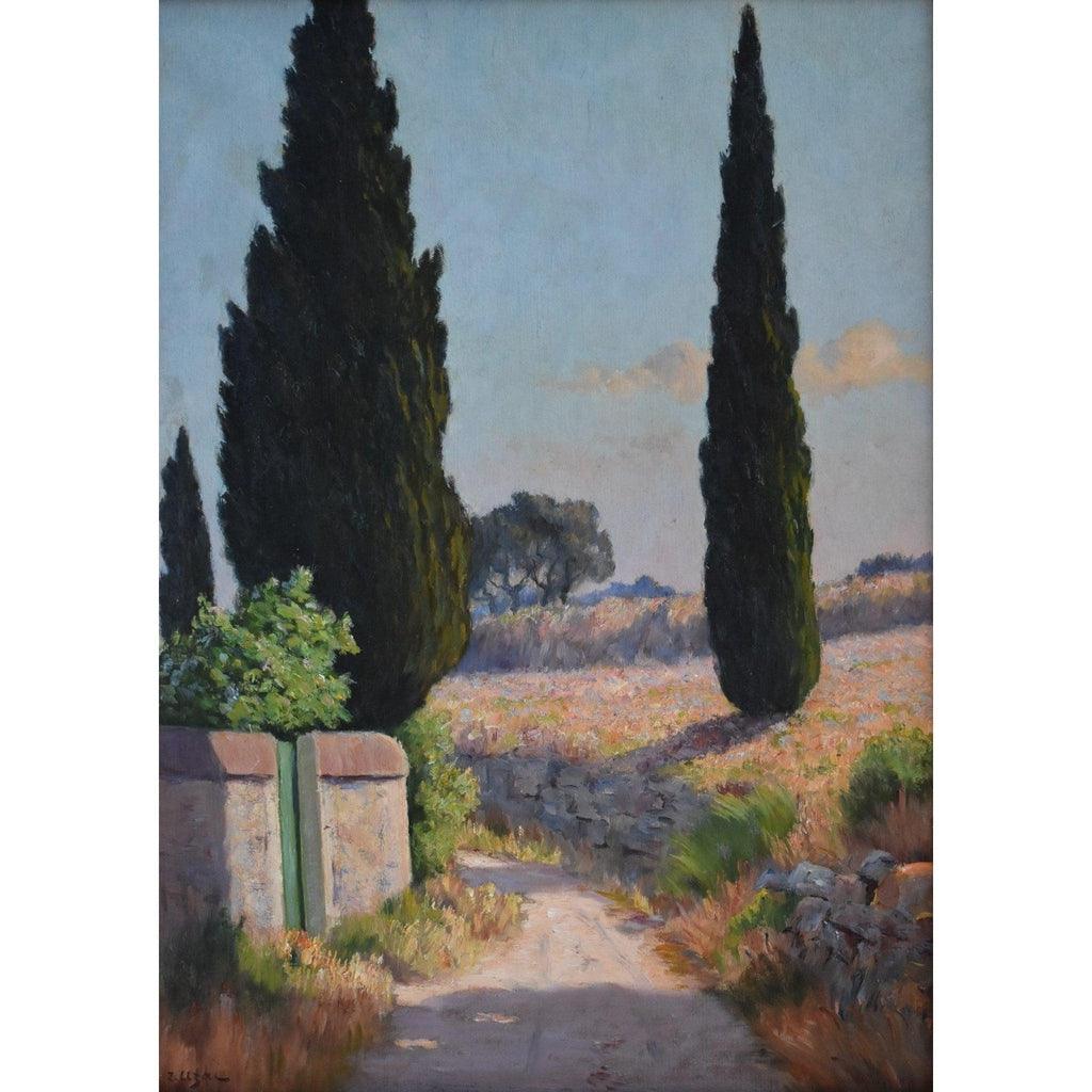 Zénon Uzac - Landscape in Provence