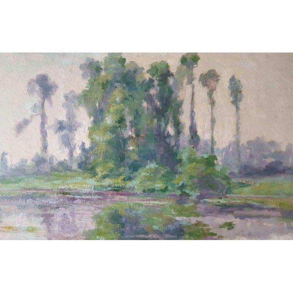 A. Vanderlick – Post-Impressionist Landscape – Circa 1930 - Winckelmann Gallery