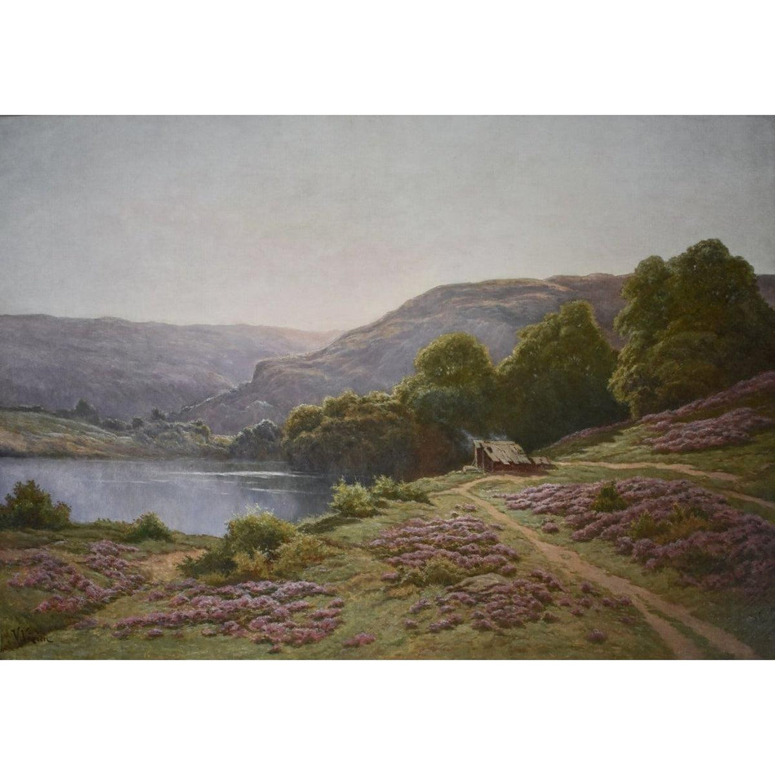 Victor Vézien – Heathland Landscape - Winckelmann Gallery