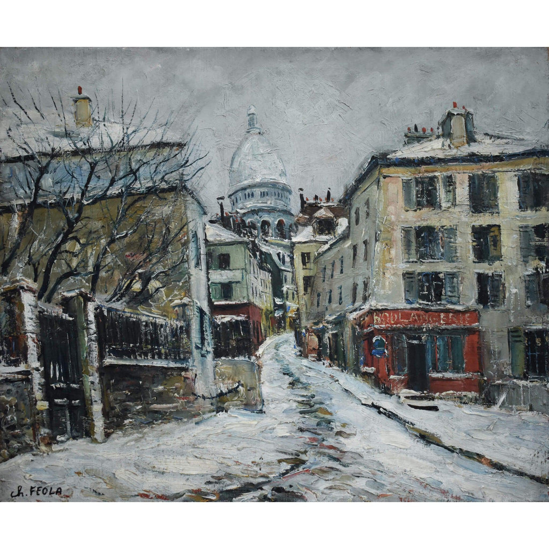 Charles Féola - Paris Cityscape - Winckelmann Gallery