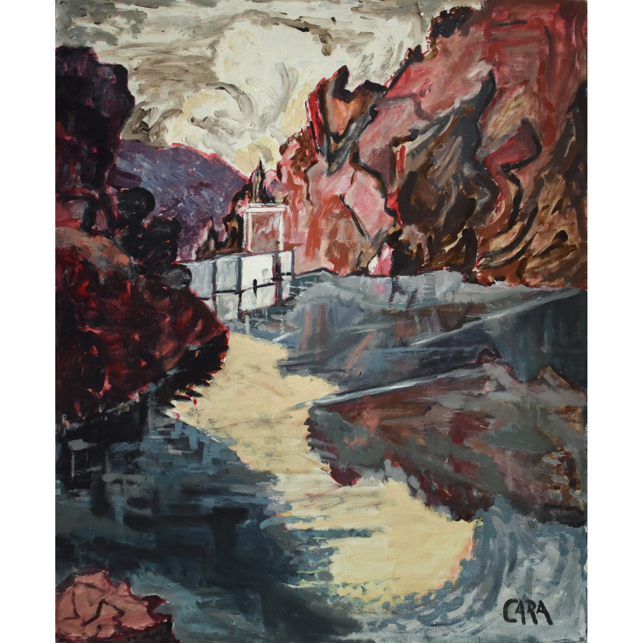 Stéphane Cara - A Dam At The Mountain - Winckelmann Gallery