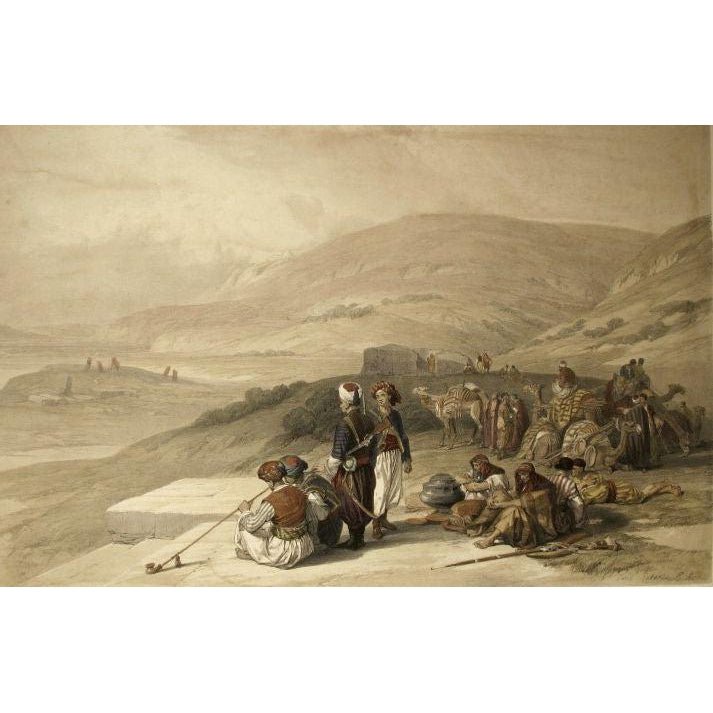 David Roberts - Jacob’s Well at Shechem - 1844 - Winckelmann Gallery