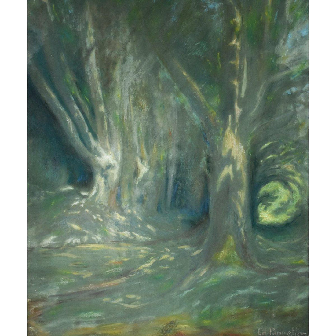 Edouard Pannetier – Forest landscape - Winckelmann Gallery
