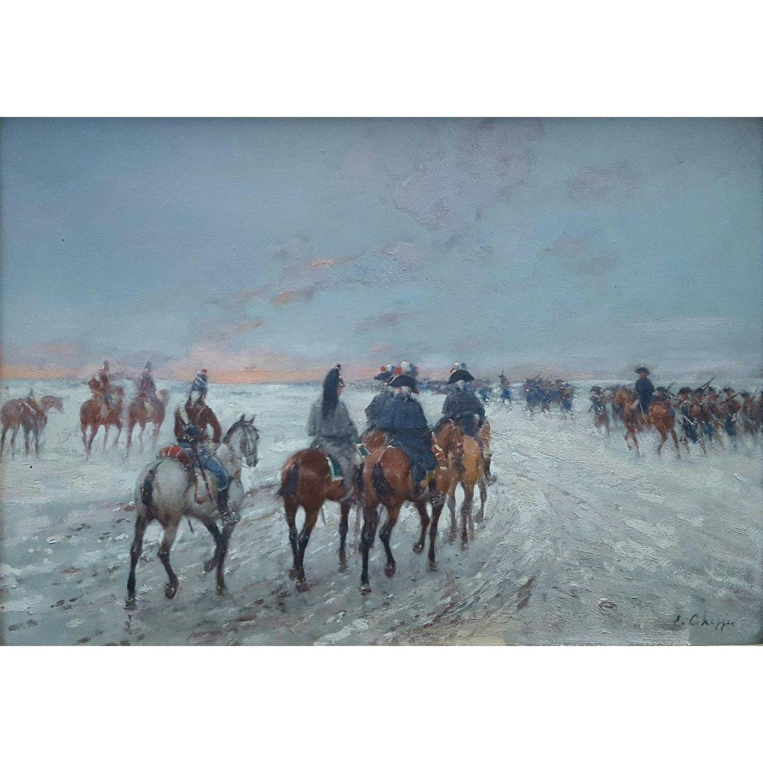 Émile Chepfer – General Pichegru’s Troops – Early 20th Century - Winckelmann Gallery
