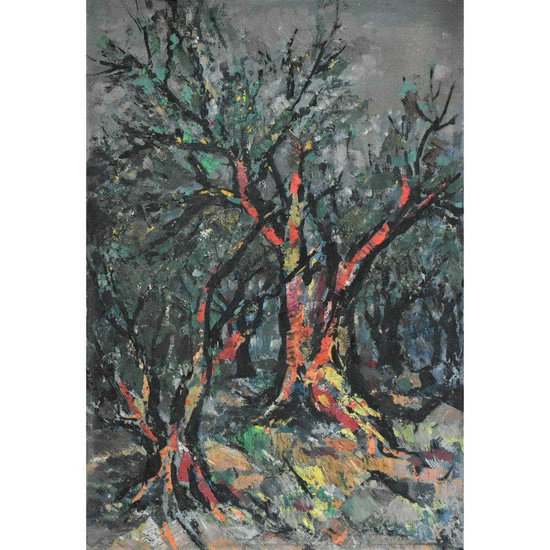 Erhard Astler – Olive Grove in Majorca - Winckelmann Gallery