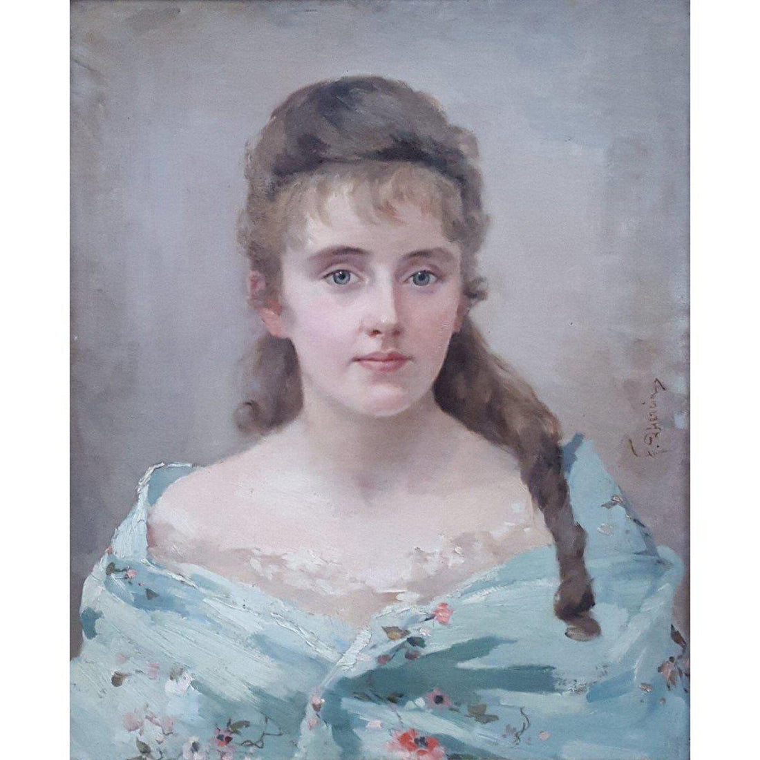Federico Quercia – Portrait of a Woman, Circa 1900 - Winckelmann Gallery