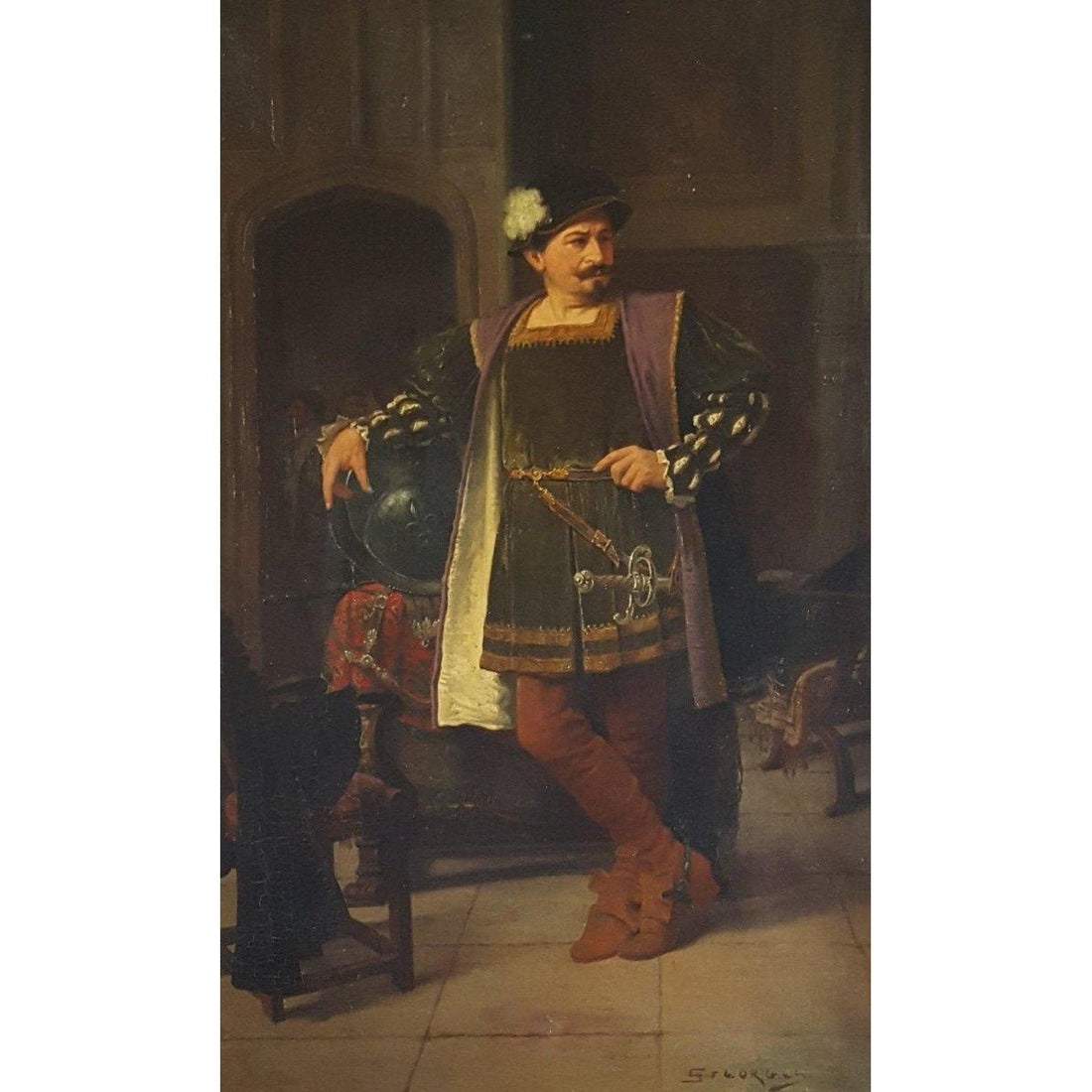 French School - The King’s Guard – Circa 1880 - Winckelmann Gallery