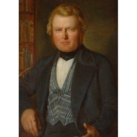 German School - Portrait of a Man - 1854 - Winckelmann Gallery