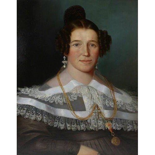 German School - Portrait of a Woman - Circa 1830 - Winckelmann Gallery